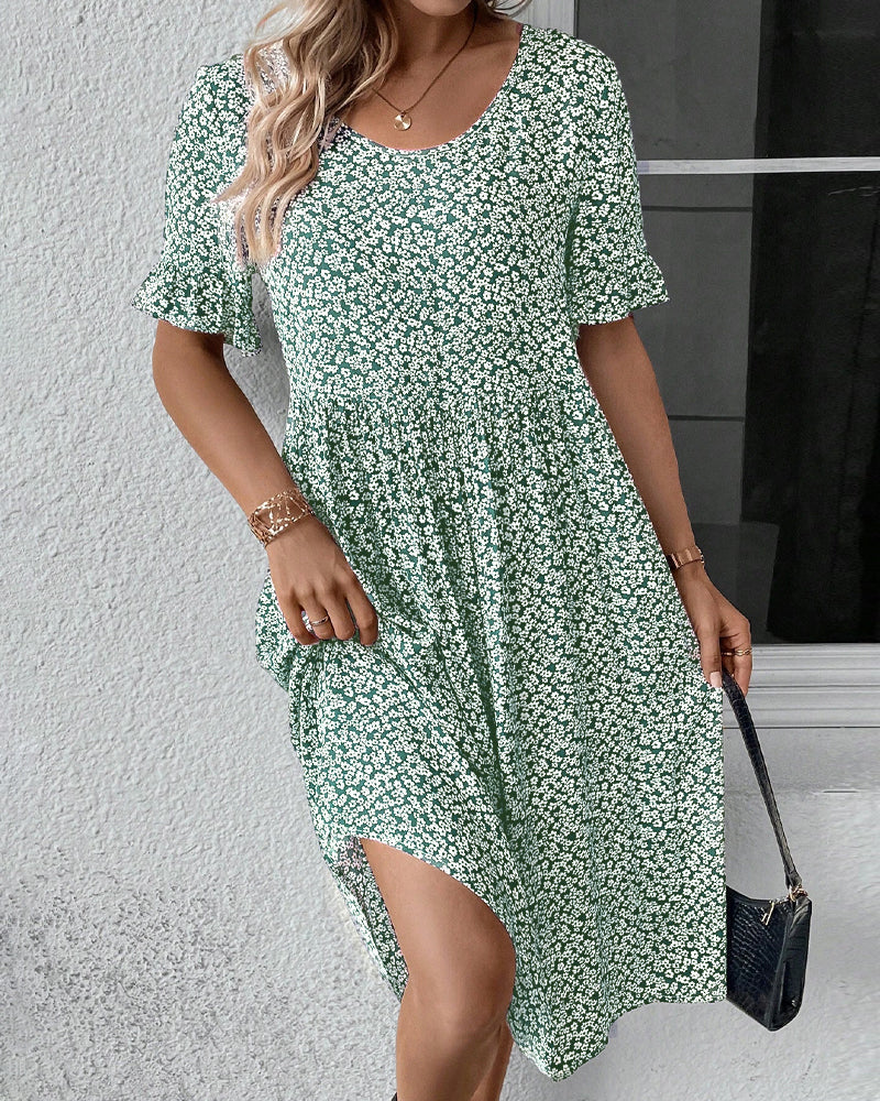 Anna™ | Elegant Dress with Tummy Coverage