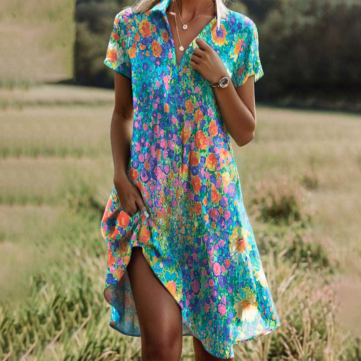 Els | Loose Midi Dress (Almost Sold Out)