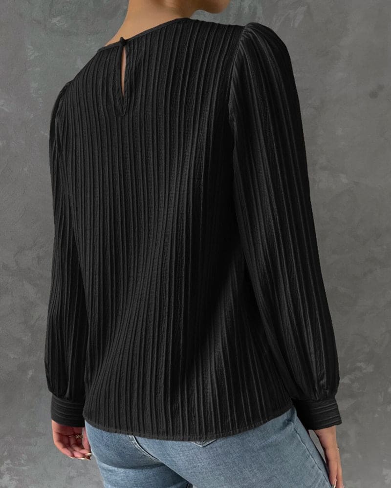 By Olivia | Women's Blouse with Lantern Sleeves