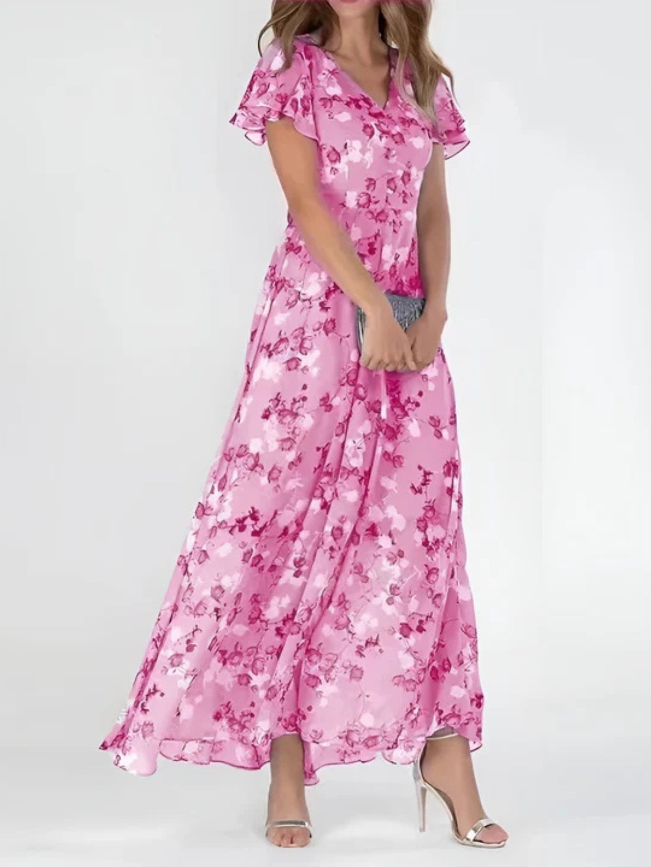 Halina | Elegant Dress Covering the Belly