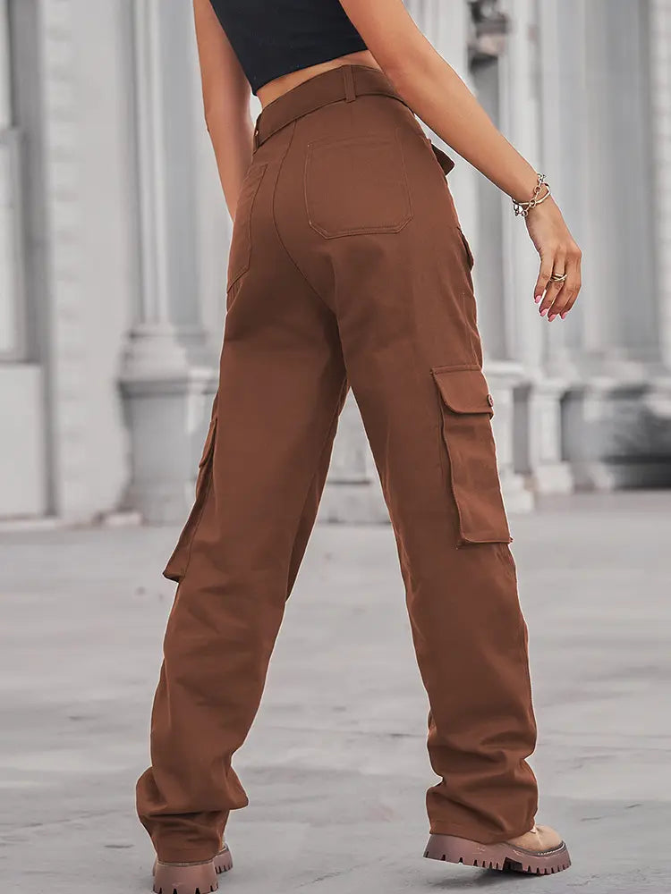 Multi | Denim Cargo Pants