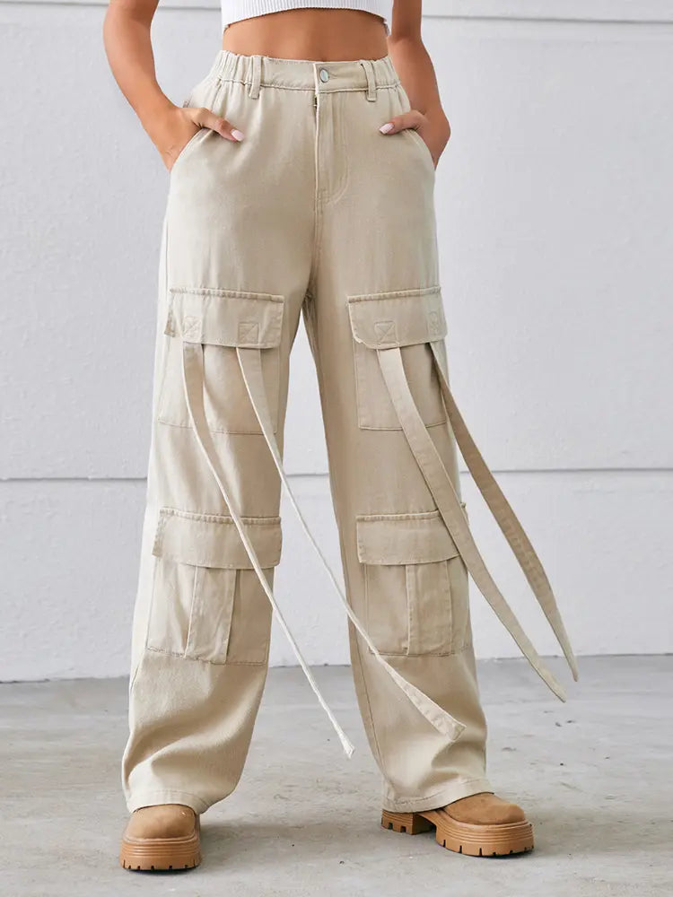Vinta | Denim Cargo Pants