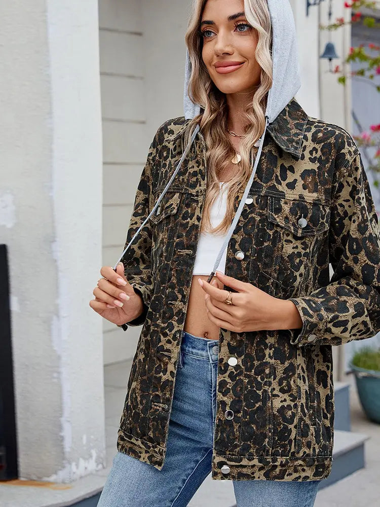 Loose | Denim Jacket with Hood