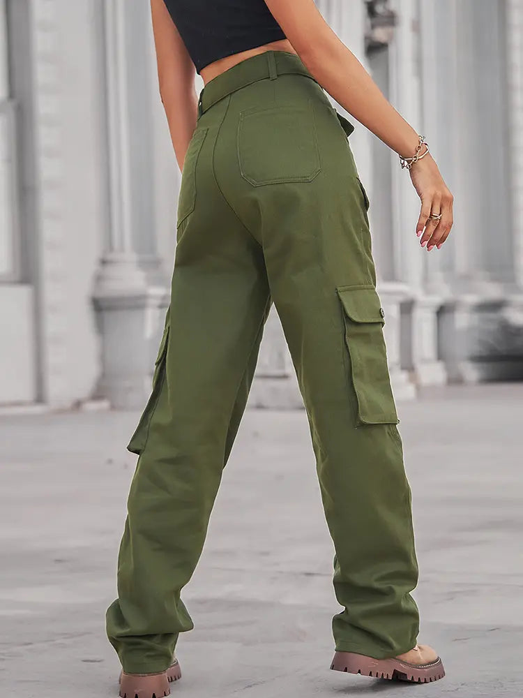 Multi | Denim Cargo Pants