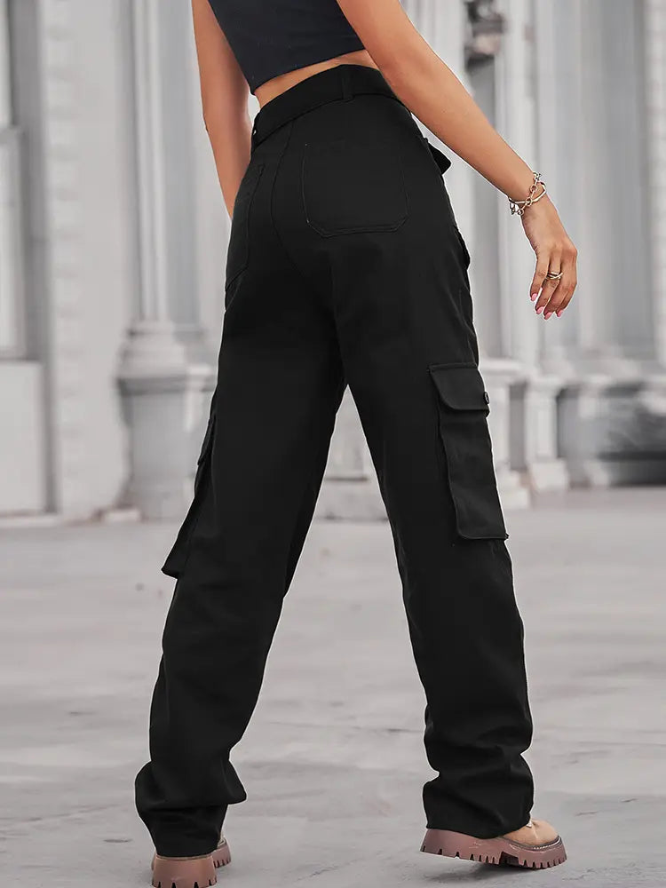 Multi | Denim Cargo Pants