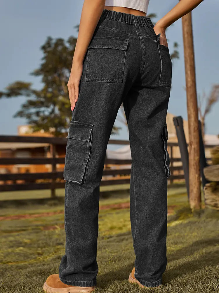 Utility | Denim Cargo Pants
