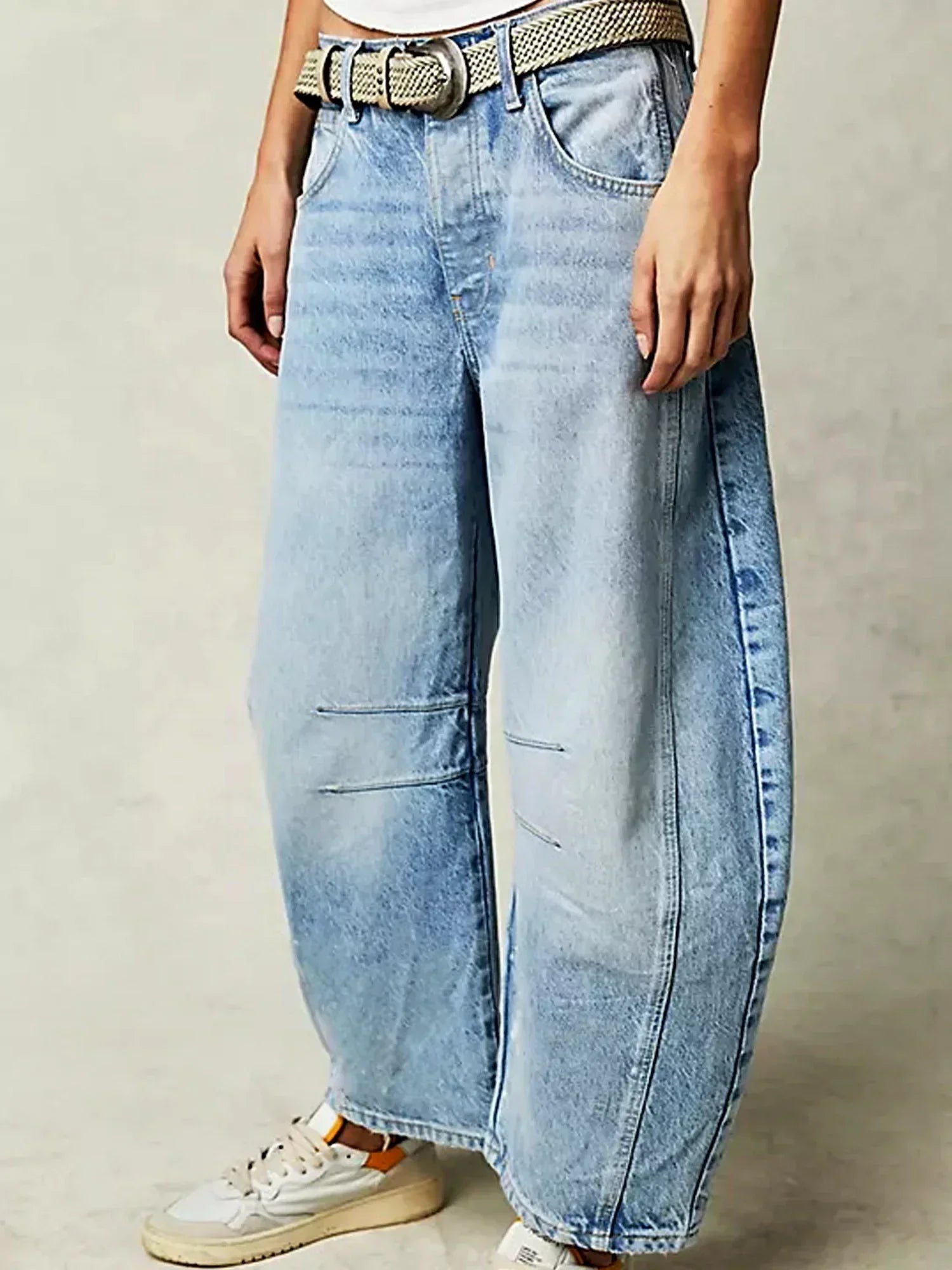 Leopard Print Jeans