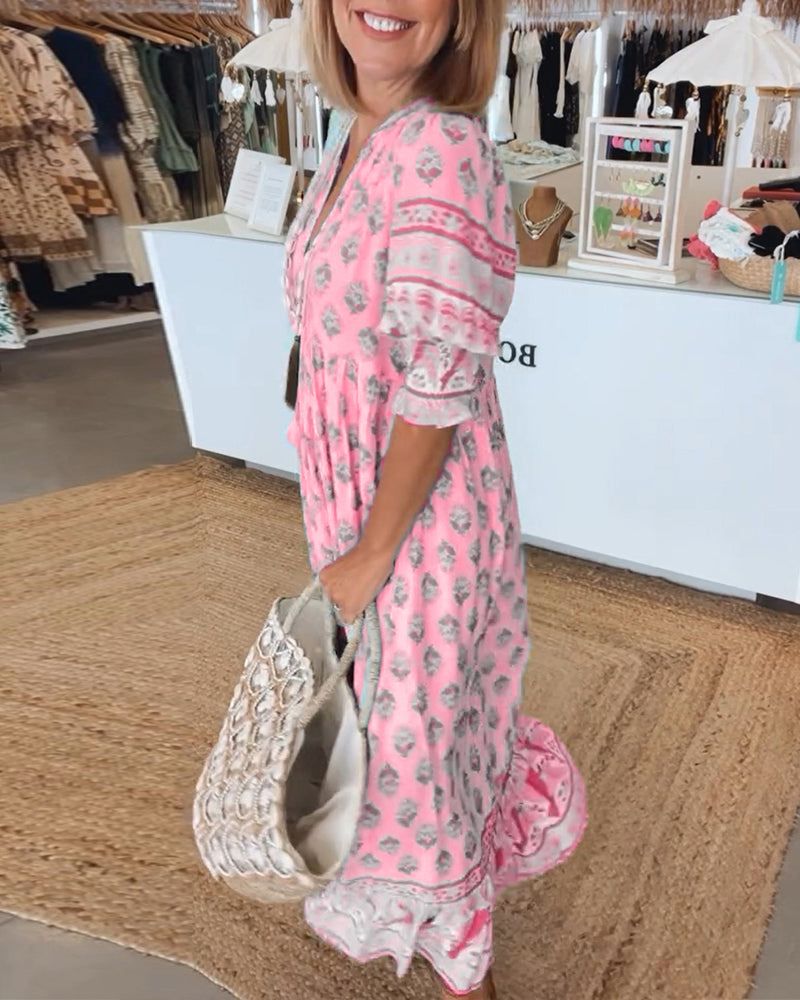 HILEY | Casual dress with print