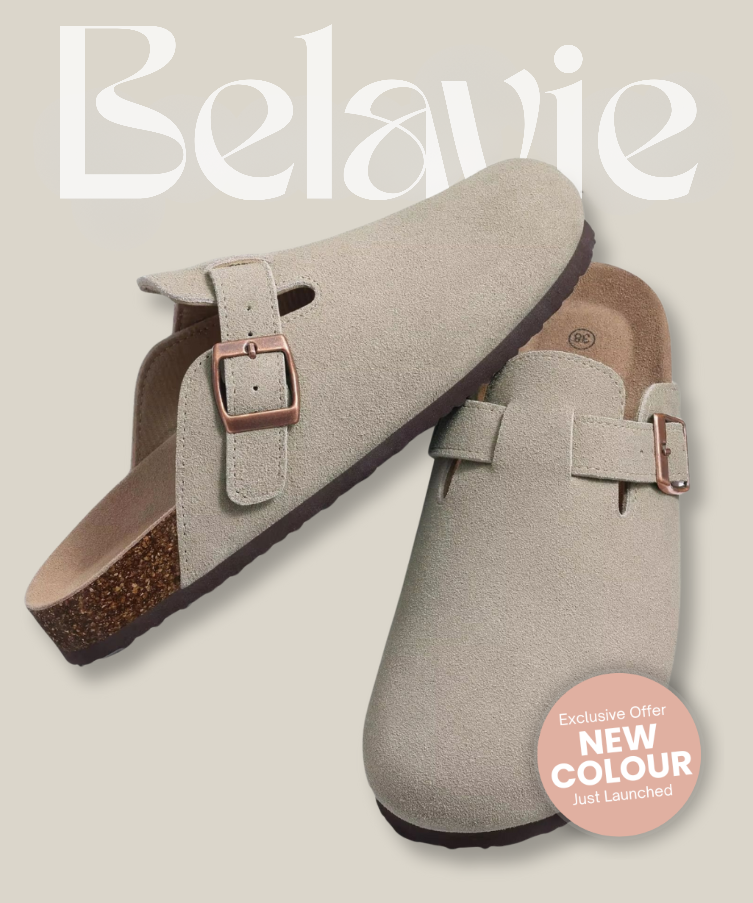 Genuine Suede Clogs by Belavie
