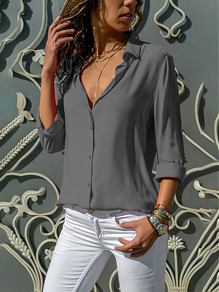 Pavla | Women's Long Sleeve Blouse