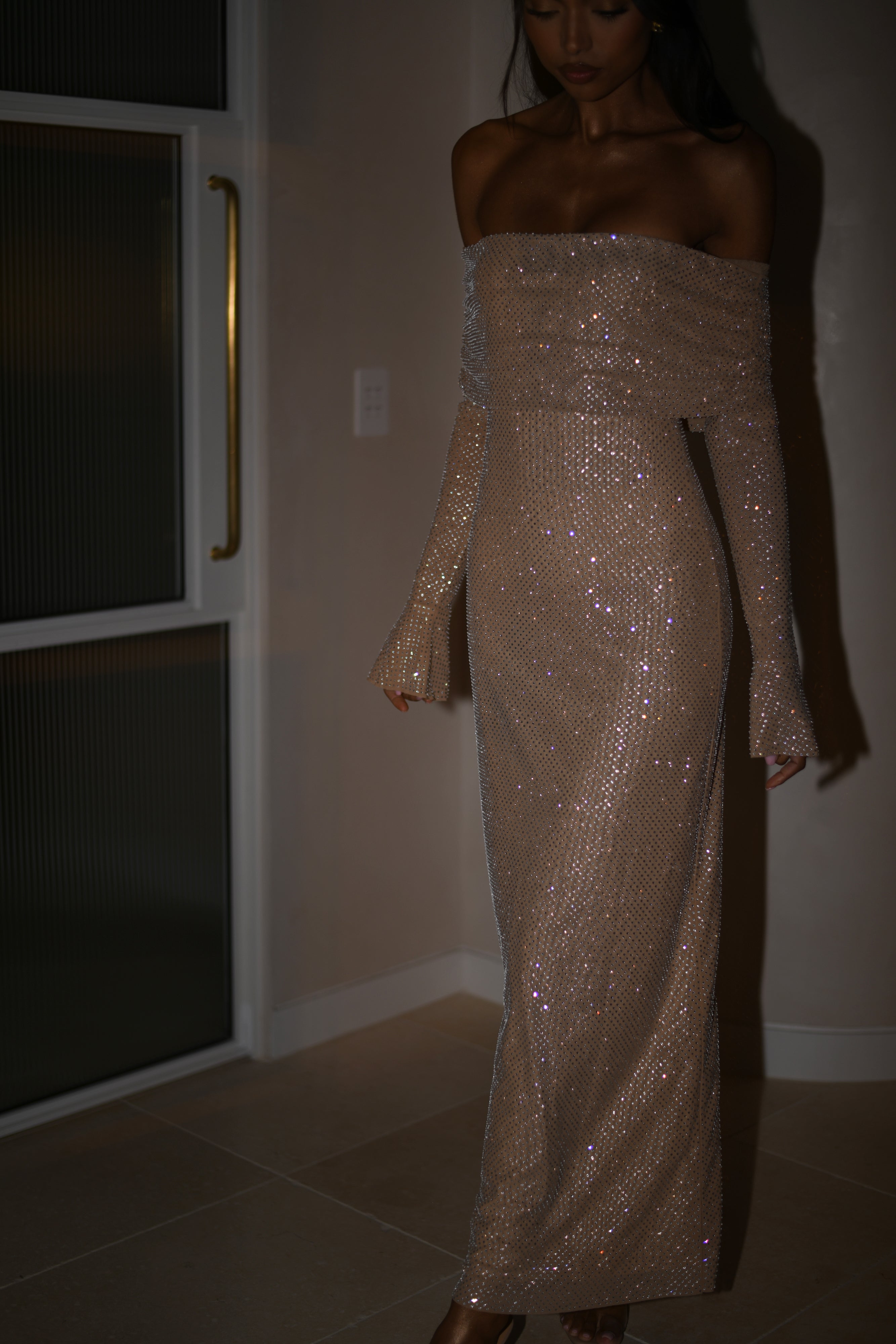 Marcella | Diamond Strap Dress