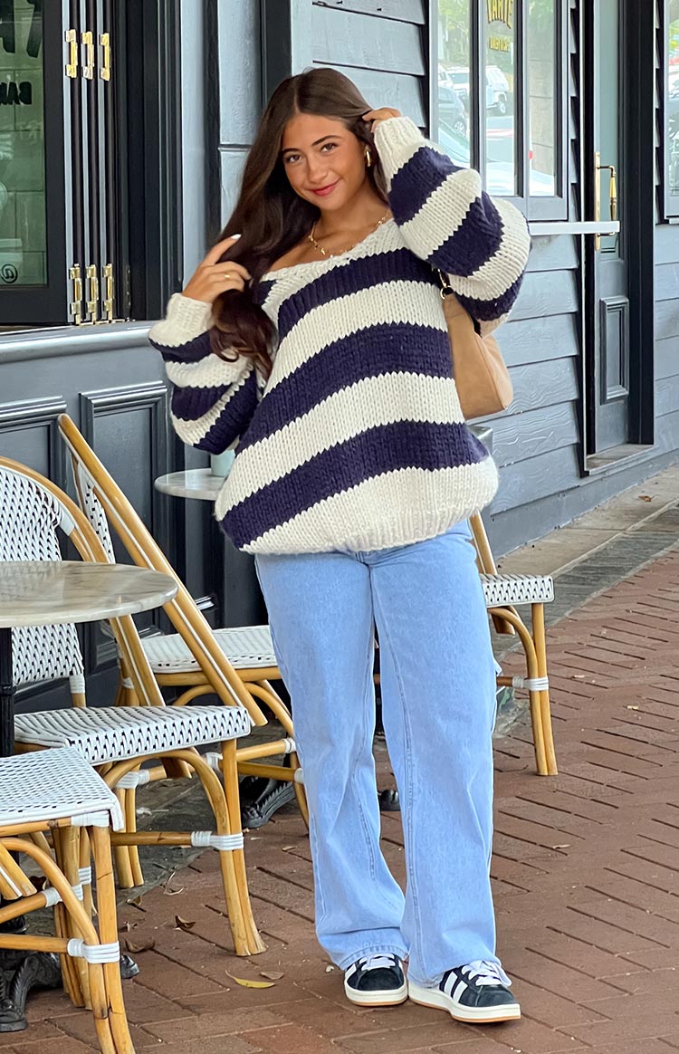 Delvey | Striped Sweater