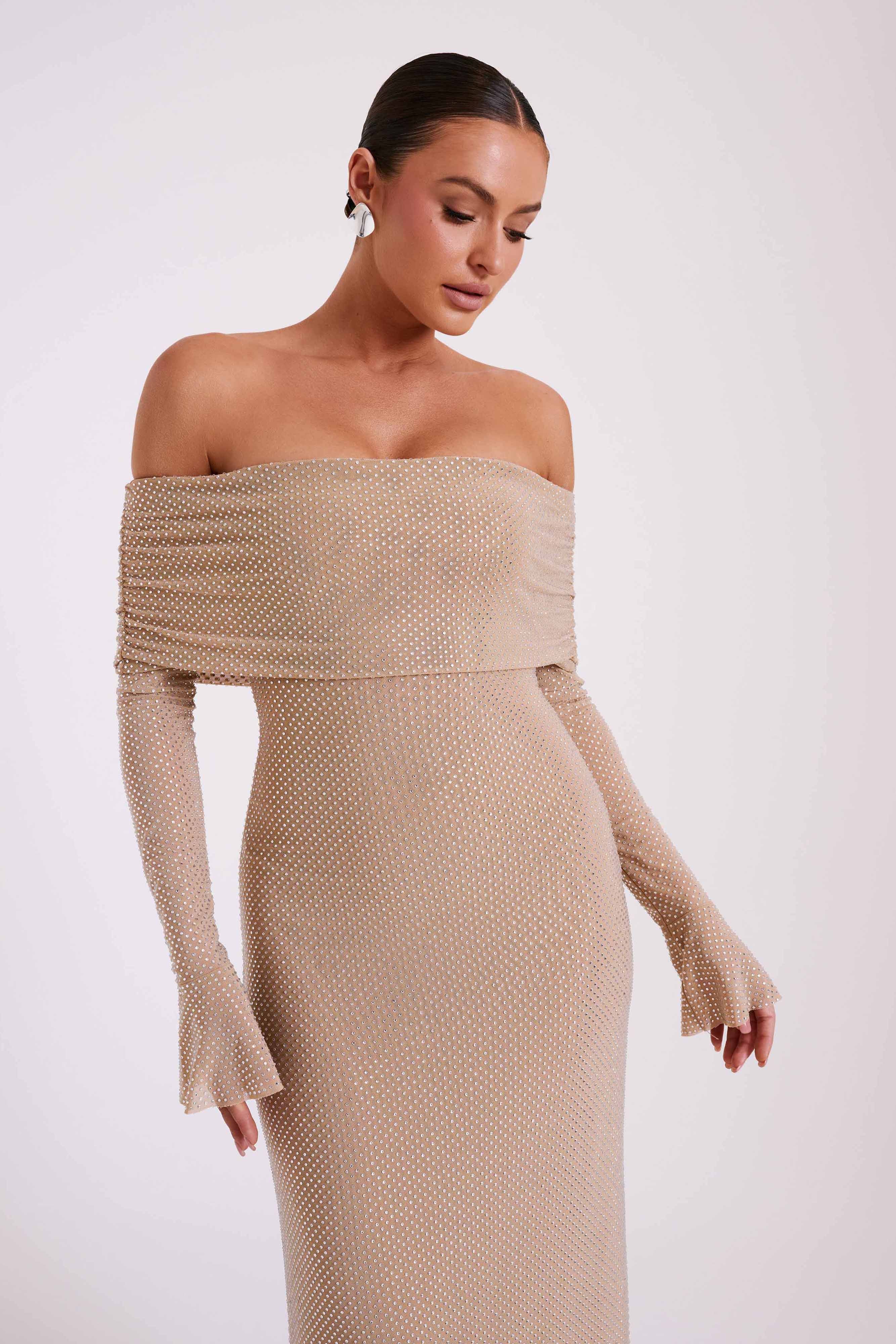 Marcella | Diamond Strap Dress