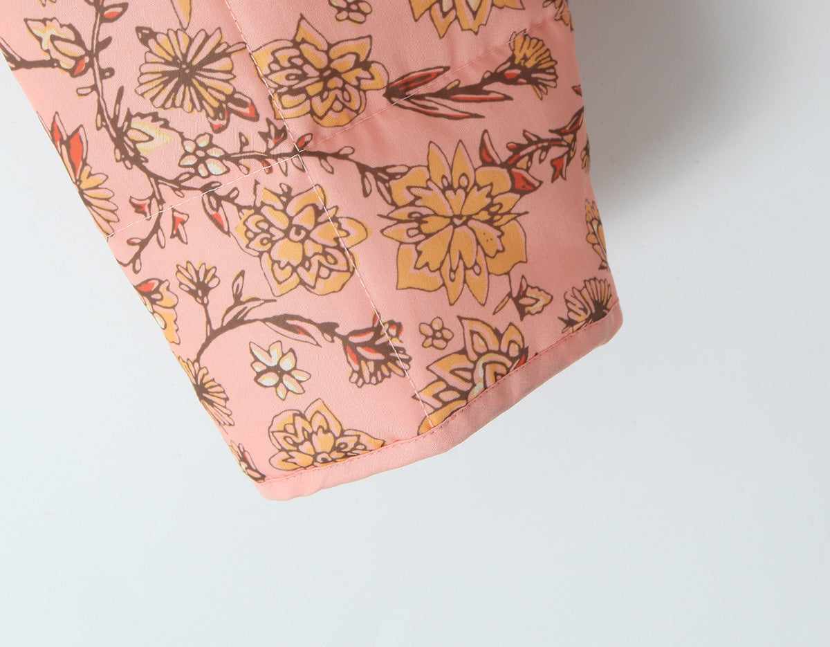Patchwork | Jacket with Floral Pattern