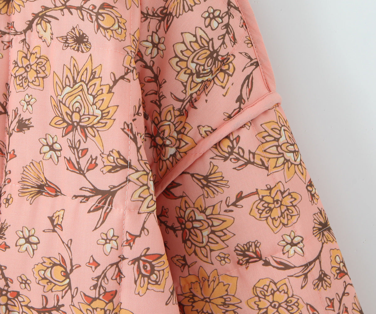 Patchwork | Jacket with Floral Pattern