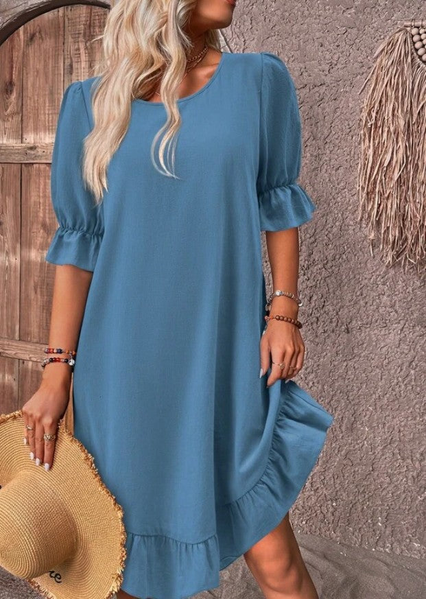 DolceBrezza™ | Summer Dress with Ruffles