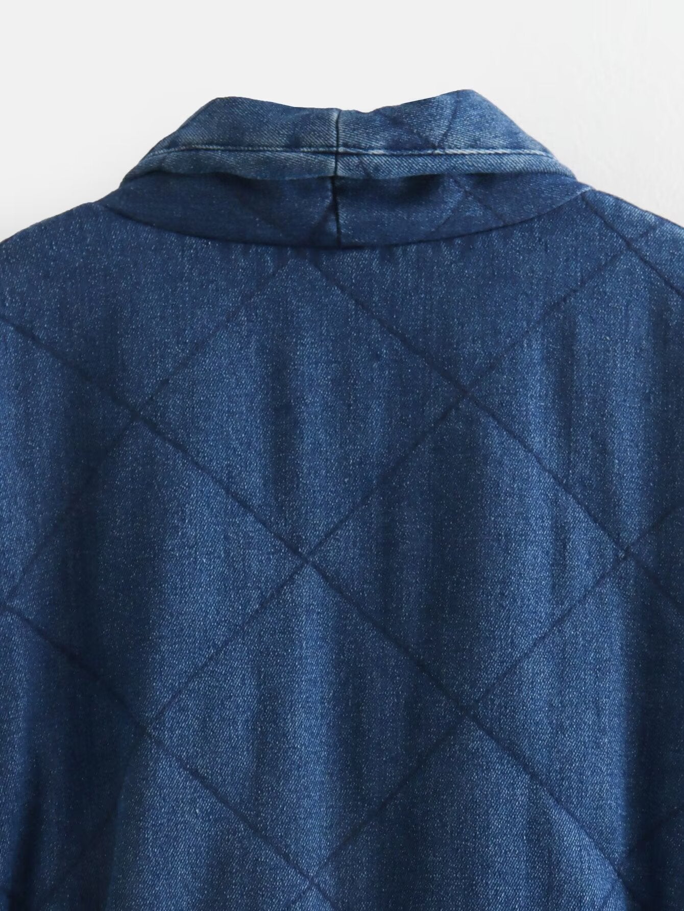 Denim | jacket with a reversed collar