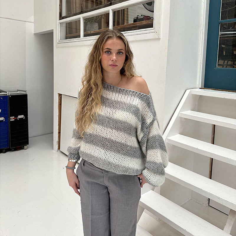 Delvey | Striped Sweater
