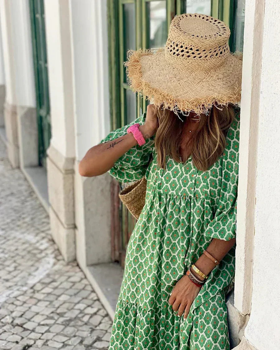 Flora | Boho Maxi Dress