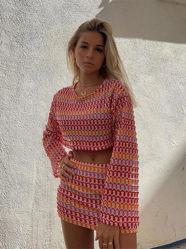 Emmy | Flared Two-Piece Set