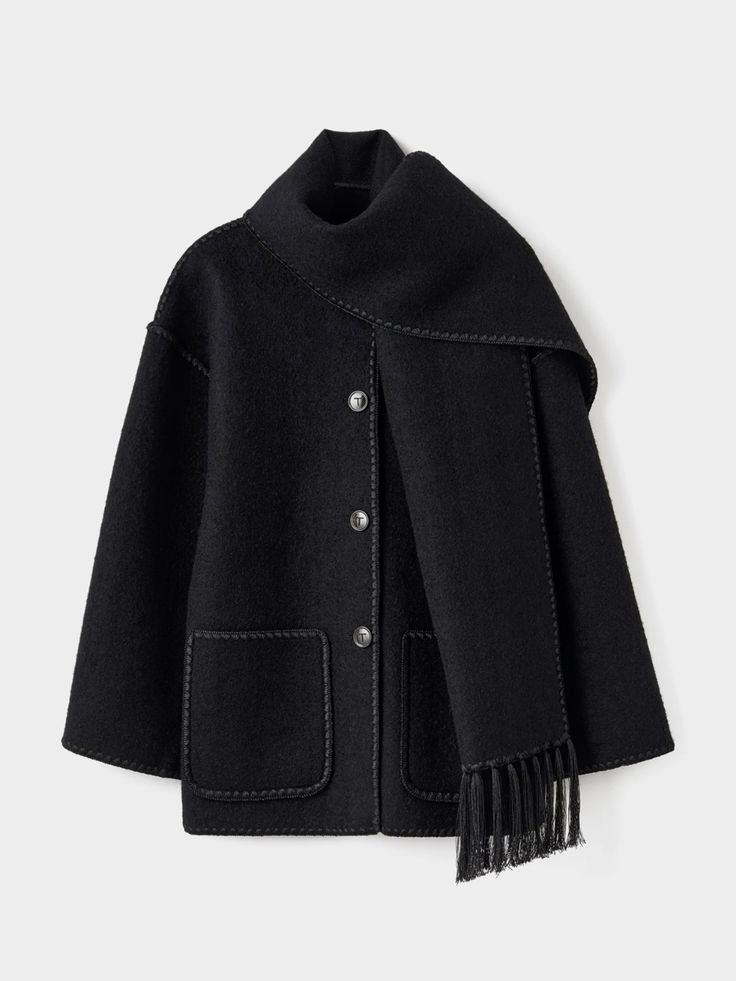 Claire | Coat with Scarf