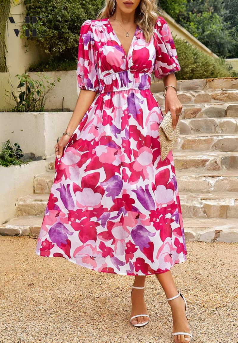Danielle | Luxurious Timeless Midi Dress (Almost Sold Out)
