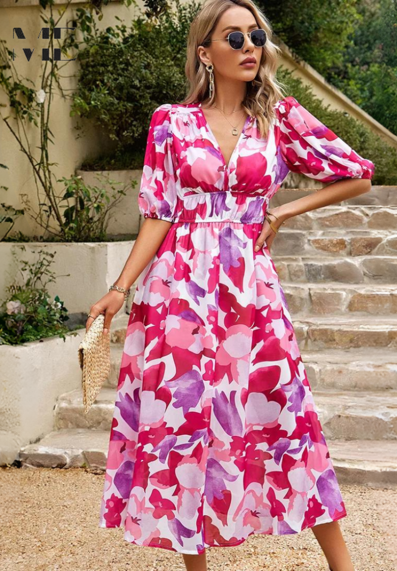 Danielle | Luxurious Timeless Midi Dress (Almost Sold Out)