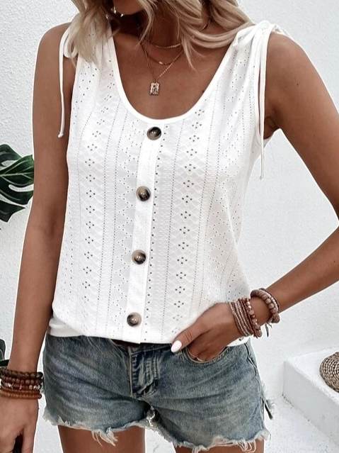 Sara | Sleeveless Blouse (Almost Sold Out)