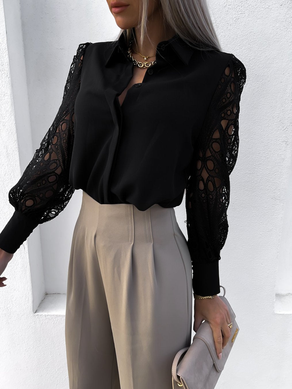 Laila | Silky Women's Blouse