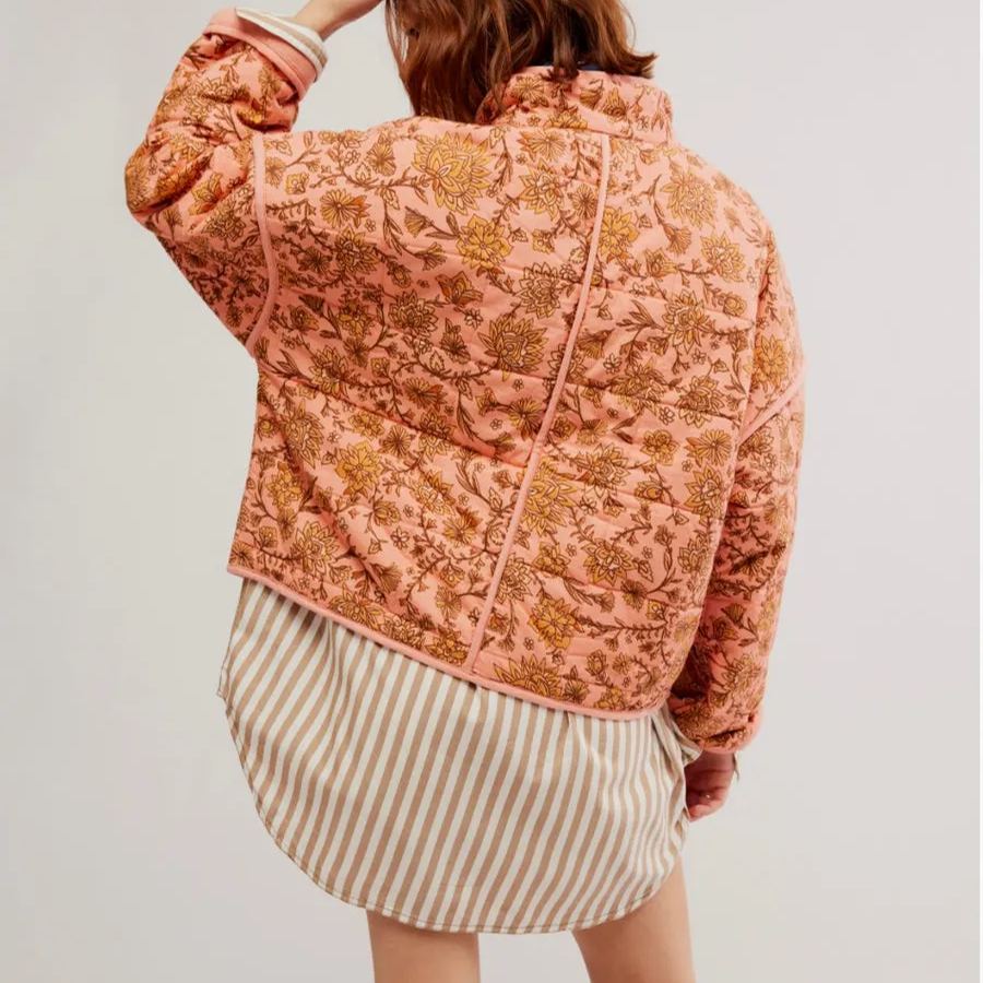 Patchwork | Jacket with Floral Pattern