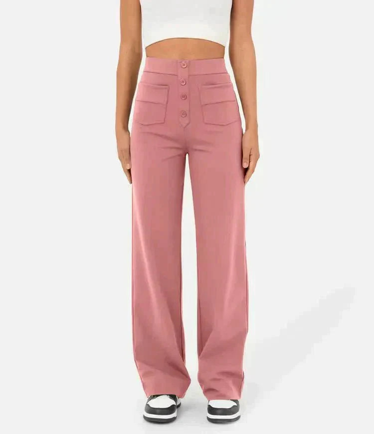 Jade | Flexible High-Waisted Pants