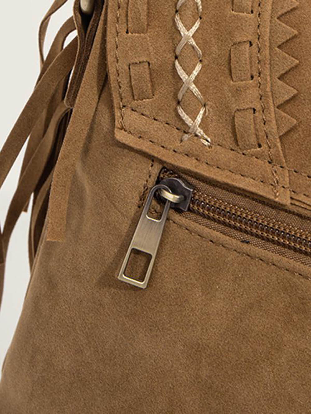 Tjessi | Fringe Bag with Closure