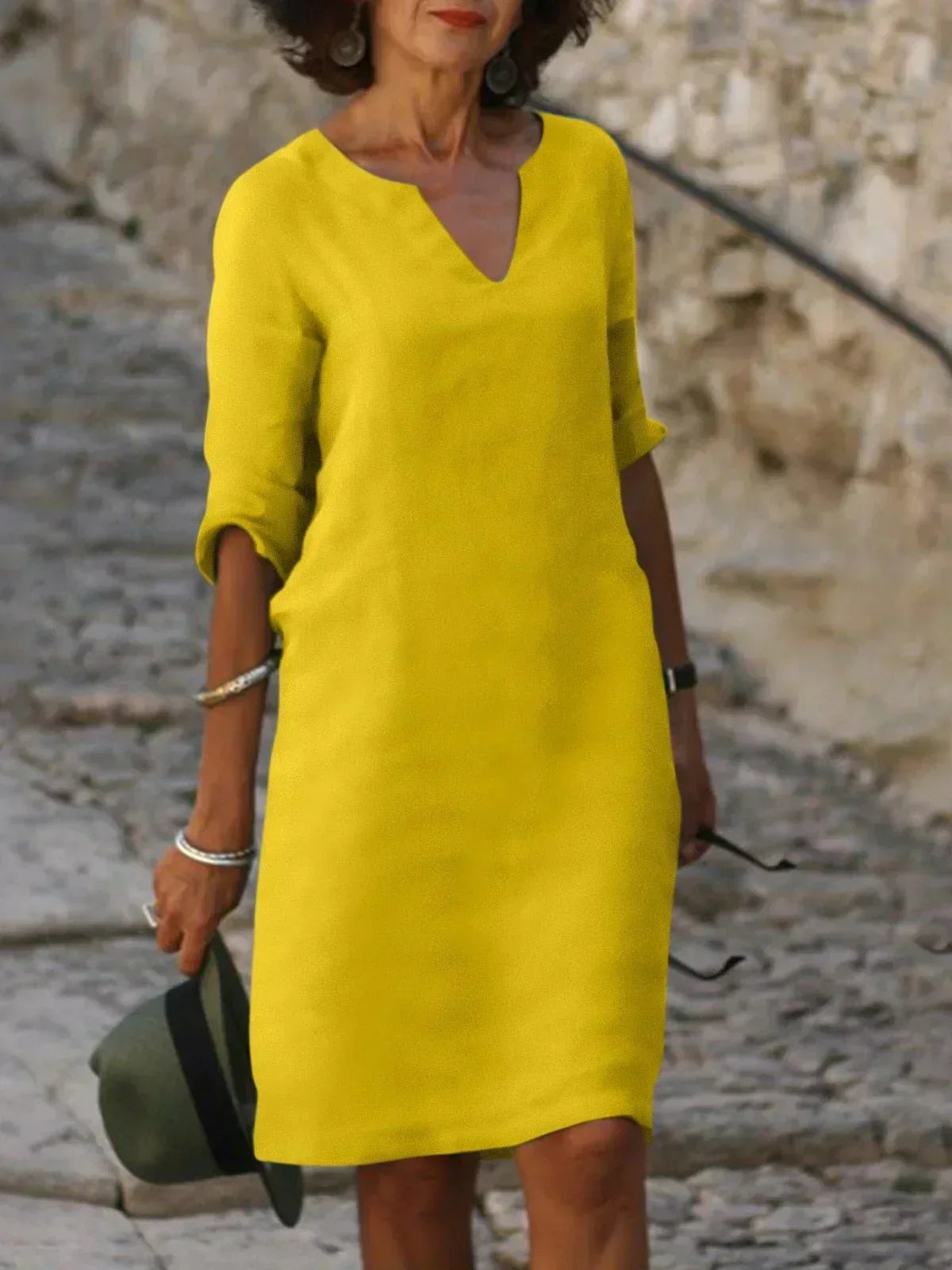 Mia™ | Elegant Dress with Tummy Coverage