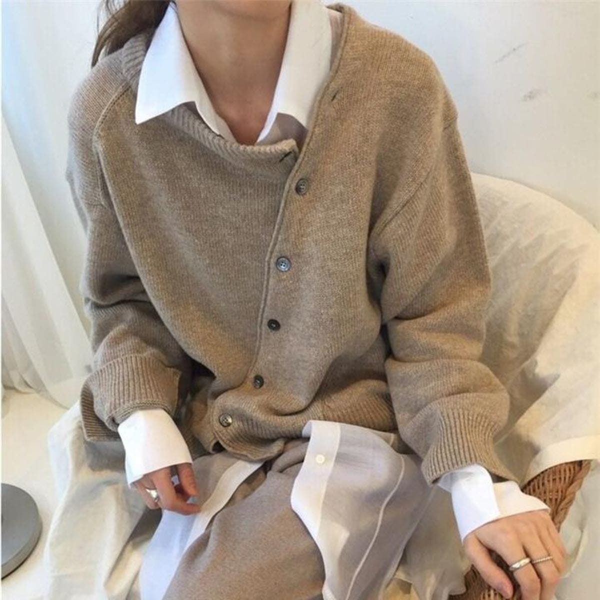 Damino | Wool Oversized Sweater