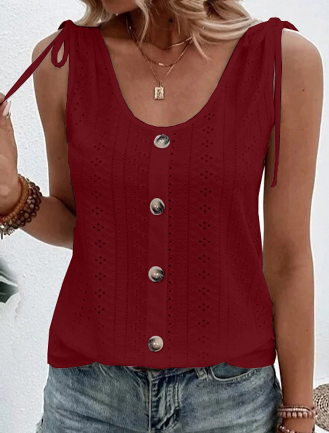 Sara | Sleeveless Blouse (Almost Sold Out)