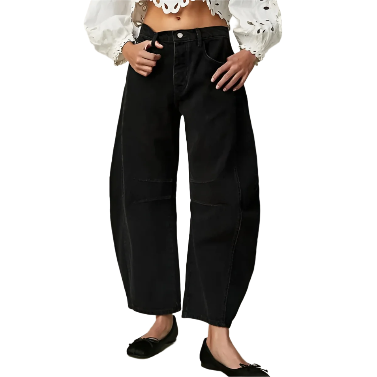 Isabella | Women's Relaxed High-Waisted Pants