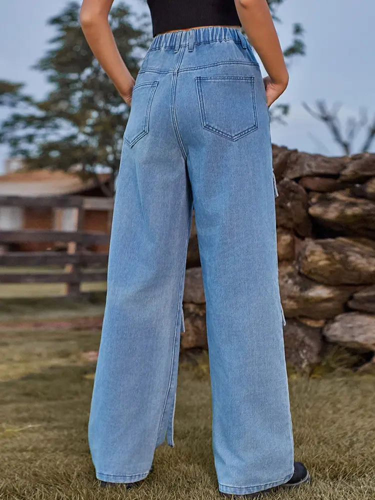 Vinta | Denim Cargo Pants