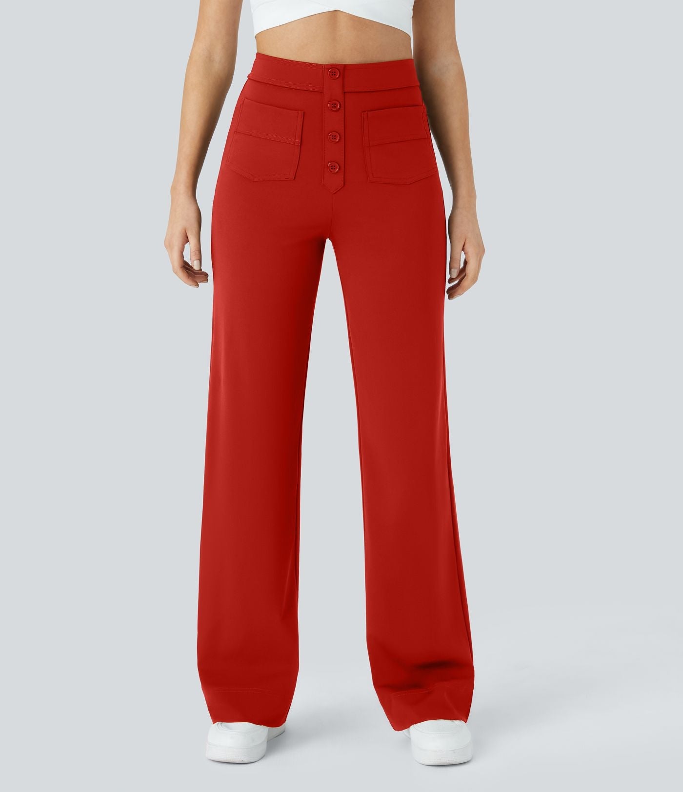 Jade | Flexible High-Waisted Pants