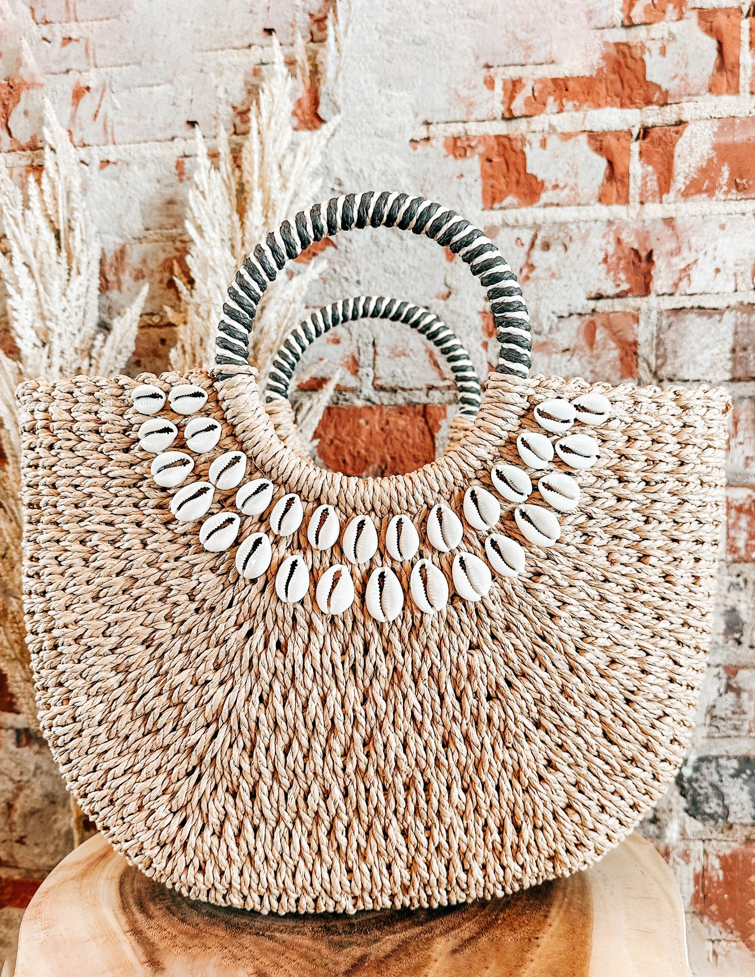 Decorative Straw Bag