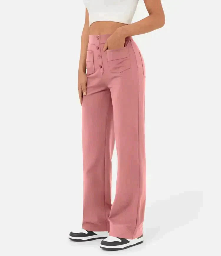 Jade | Flexible High-Waisted Pants