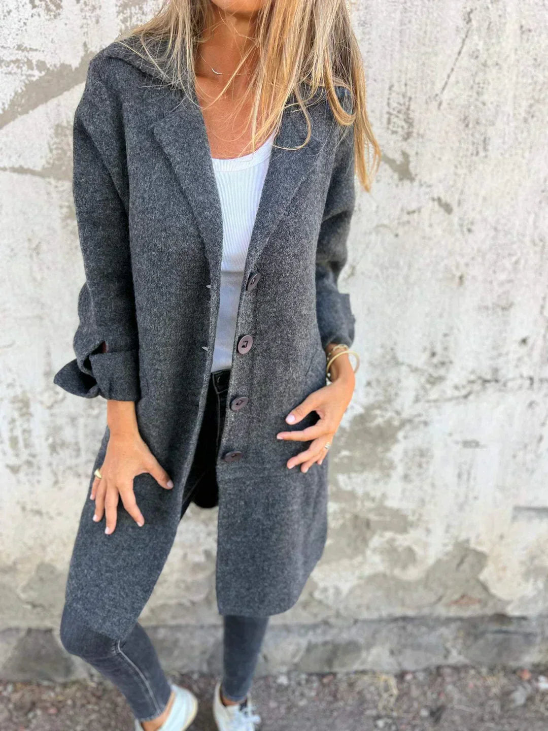 Baylea | Casual Wool Coat