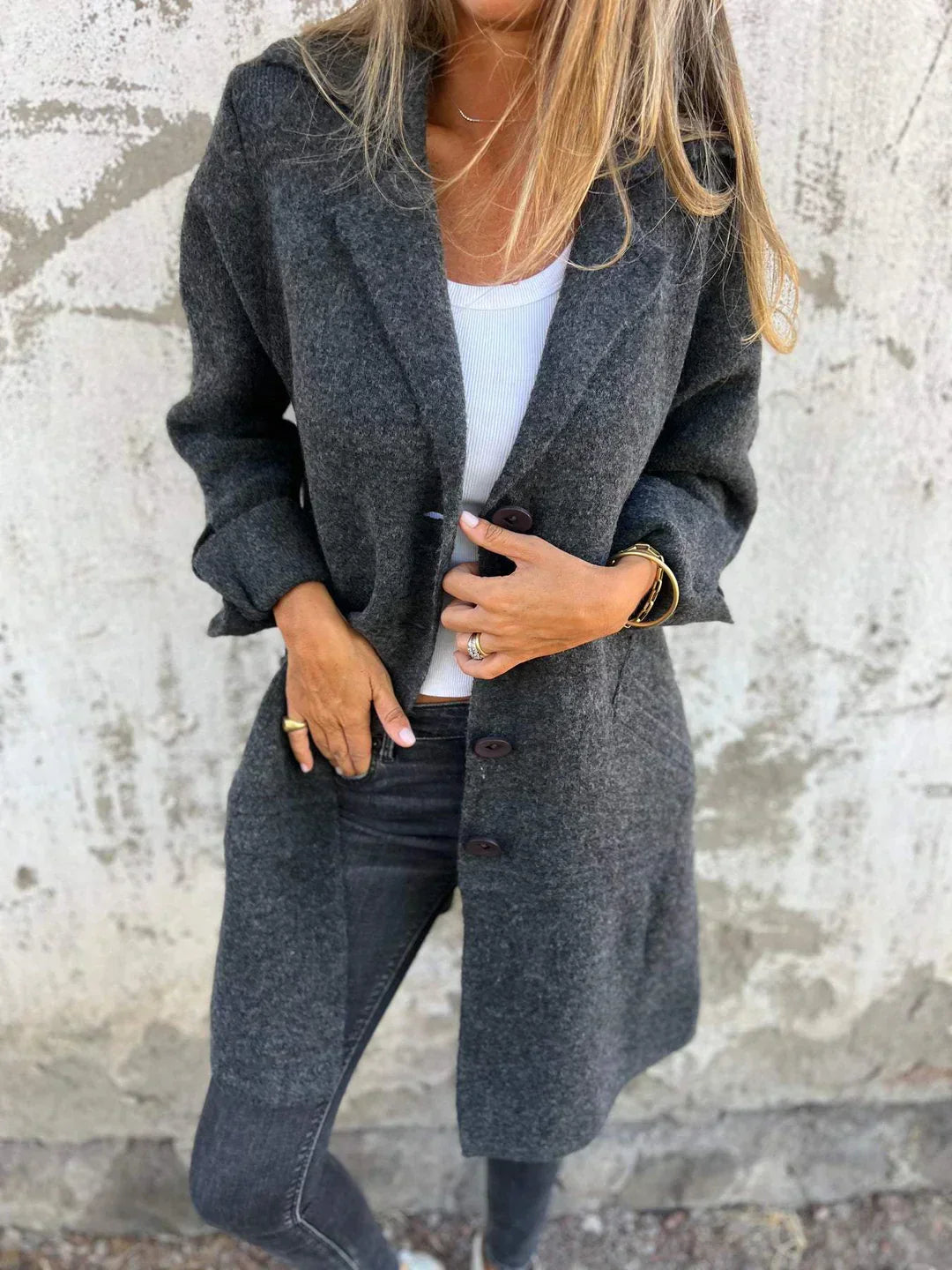 Baylea | Casual Wool Coat