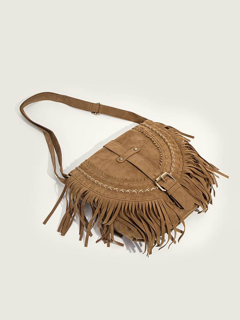 Tjessi | Fringe Bag with Closure